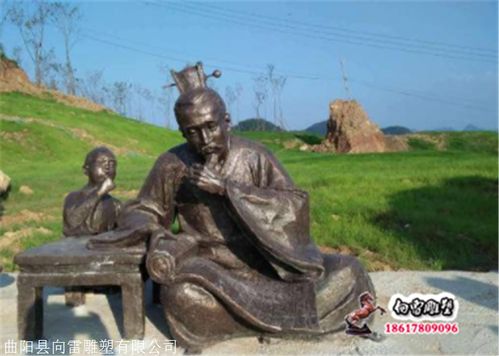 銅雕教書先生 鑄銅與鋼雕藝術(shù)的融合與傳承