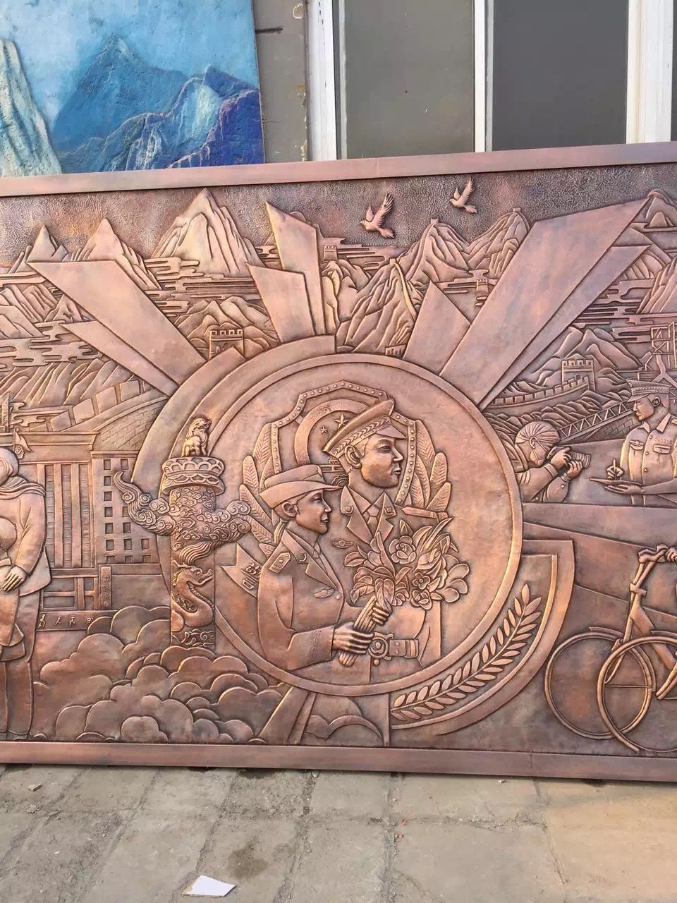 北京銅浮雕廠 專業打造大型銅雕與定制加工的藝術殿堂