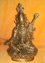 蓮花生大師像 鐵雕藝術中的神圣光輝